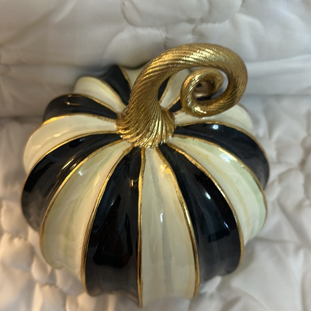 Mackenzie Childs pumpkin - Picture 3 of 9